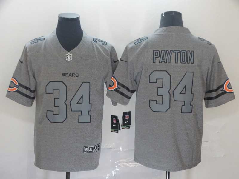 Nike Bears 34 Walter Payton 2019 Gray Gridiron Gray Vapor Untouchable Limited Jersey,We sell and wholesale Nike Bears 34 Walter Payton 2019 Gray Gridiron Gray Vapor Untouchable Limited Jersey on line form chian!